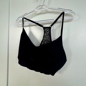 PINK Victoria's Secret Black Lace Bralette XL
